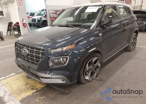 2020 Hyundai Venue Denim из США, поврежденный, VIN KMHRC8A30LU047298